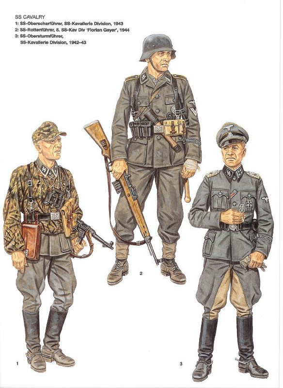 Uniformes y armamento de las Waffen SS