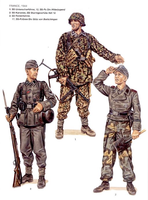 Uniformes y armamento de las Waffen SS