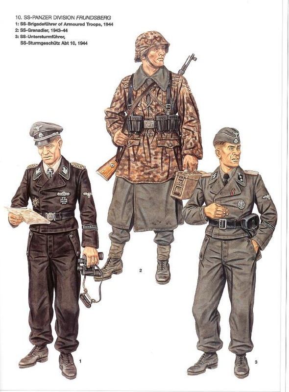 Uniformes y armamento de las Waffen SS