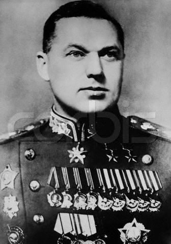 Mariscal de la Unión Soviética Kostantín Kostantínovich Rokkossovsky