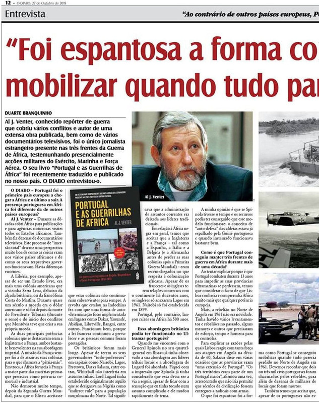 AJVenter entrevistado semanario Diabo27 Out2015 p1