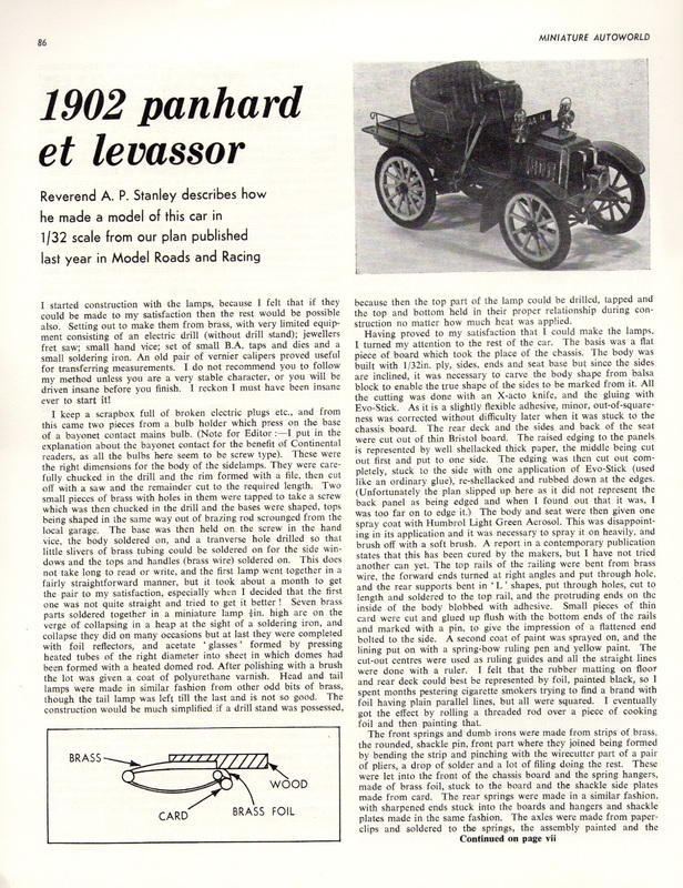 miniature autoworld