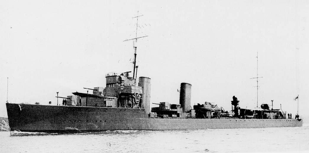 Destructor Británico HMS Broke