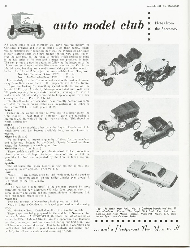 miniature autoworld
