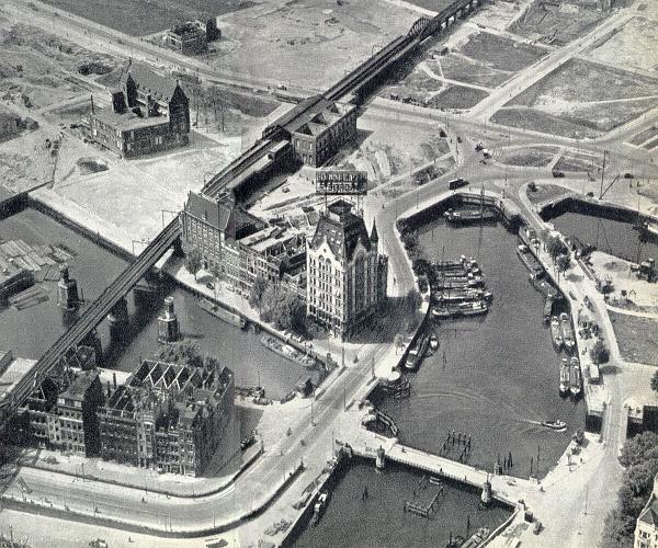 Rotterdam después del bombardeo