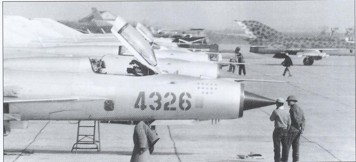 Los MIG-21, fueron la contrapartida de los Phantom norteamericanos