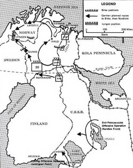 La retirada alemana de Finlandia, verano de 1944