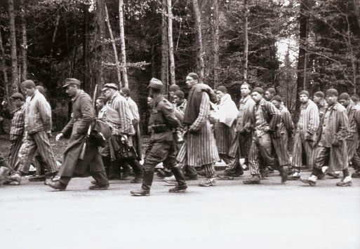 Evacuación del campo de concentración de Stutthof el 26 de enero de 1945