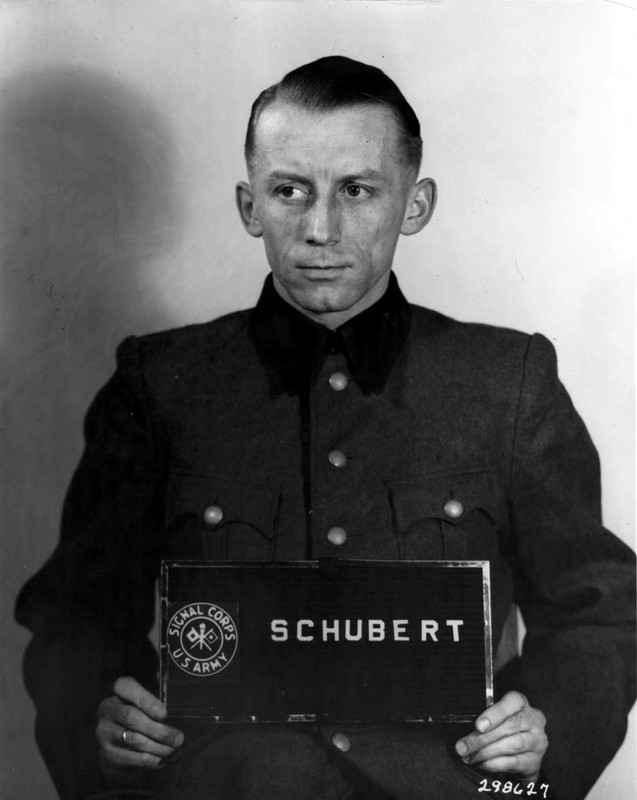 SS Obersturmbannführer Heinz Schubert