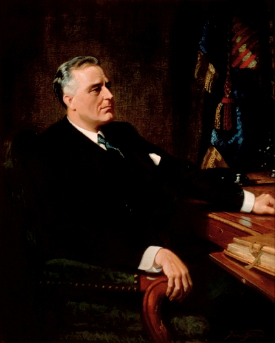 Retrato de Franklin Delano Roosevelt