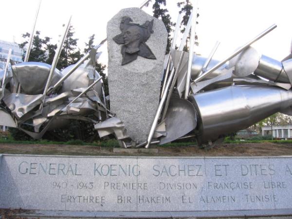 Monumento a Marie-Pierre Kœnig en París
