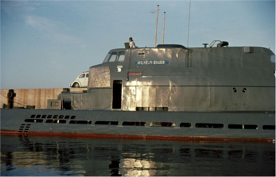 U-boot Wilhelm Bauer - anteriormente U2540 Tipo XXI conservado como museo en Bremerhaven, Alemania