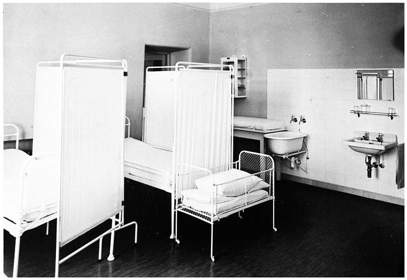 Sala de partos de un Lebensborn, 1936