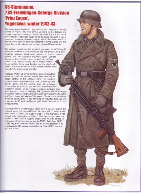 Uniformes y armamento de las Waffen SS