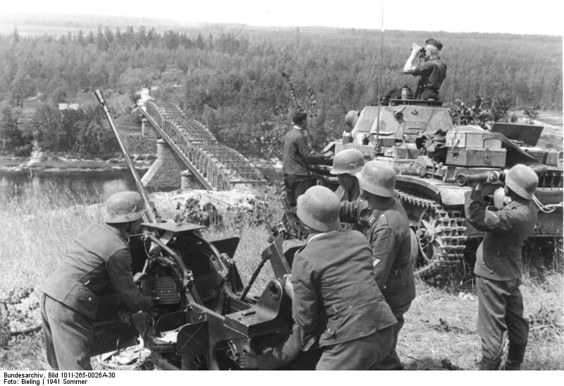 Panzerkampfwagen II en Rusia, verano de 1941