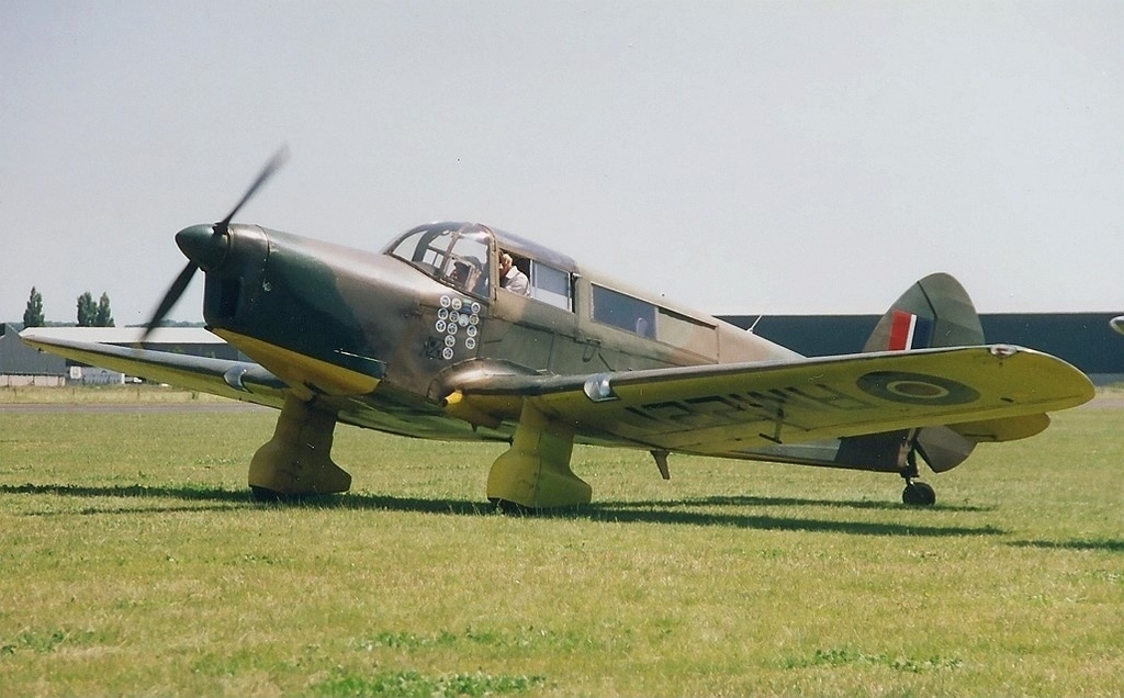 Percival P-31C Proctor Mk.IV conservado en el Imperial War Museum, Duxford