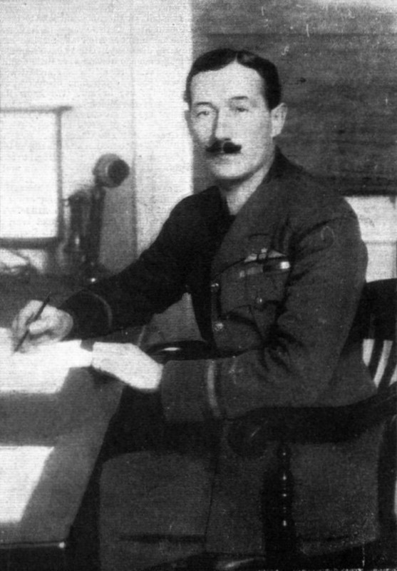 Edward Maitland Maitland, primer jefe del 1er Escuadrón
