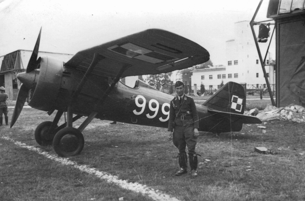 Un PZL P.7 capturado por los alemanes