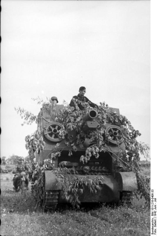 Sturmpanzer I Bison, Sd.Kfz.101 15cm sIG33Sf auf Panzerkampfwagen I Ausf B