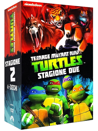 Teenage Mutant Ninja Turtles - Stagione 2 (2013) 4xDVD9 Copia 1:1 Ita Multi Sub Ita