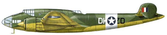 LeO 451T capturado por los norteamericanos a la Luftwaffe en 1943