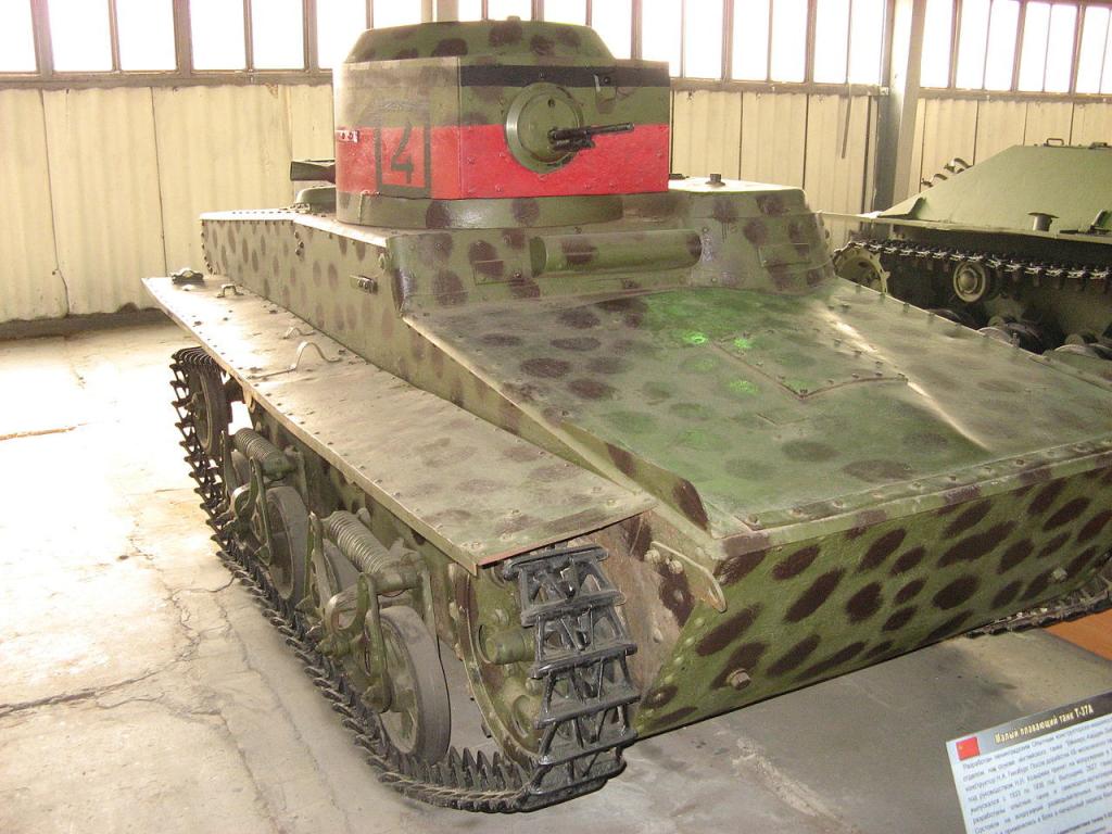 T-37A conservado en el Kubinka Tank Museum