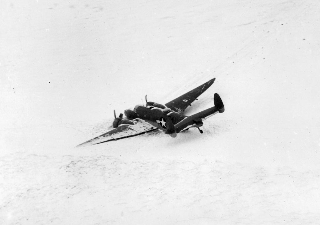 Lockheed PV-1 Ventura accidentado en las Islas Agattu, en Alaska, el 31 de Diciembre de 1943