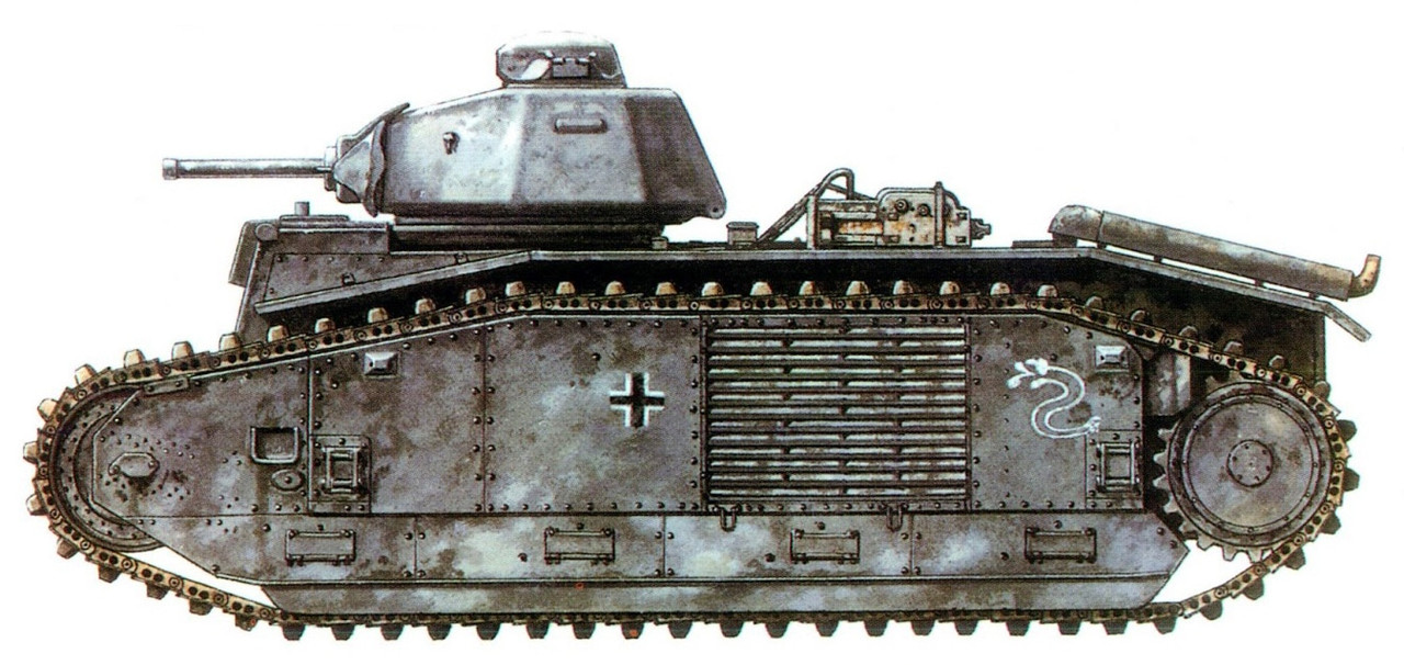 Panzerkampfwagen B2 F. Panzer Abteilung F 102. Unión Soviética, 1941