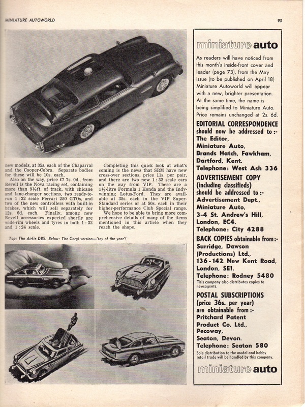 autoworld miniature