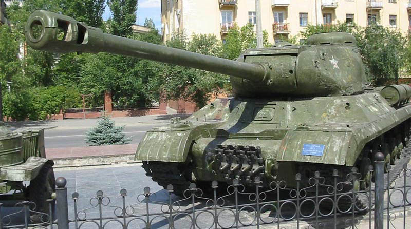 IS-2 m1943 conservado en el Museum Stalingrad Battle, Volgogrado, Volgograd Oblast, Rusia