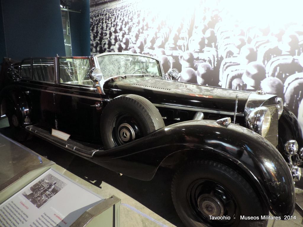 El Vehículo del Mal - Adolf Hitler - Grosser Mercedes 770 K - WWII - Canadian War Museum CWM