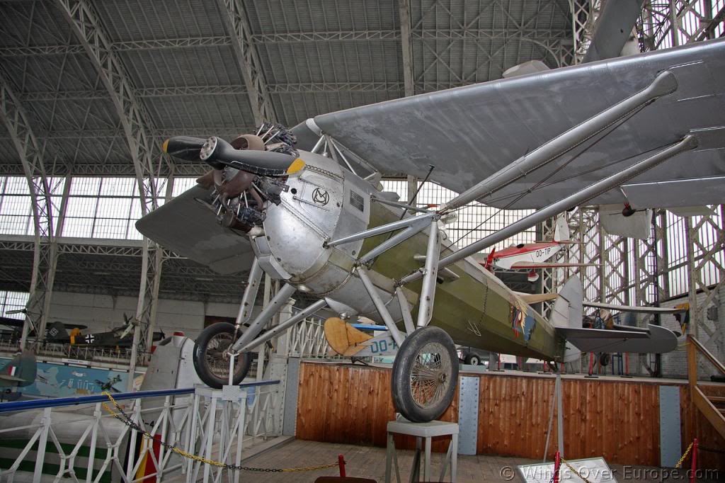 Morane-Saulnier M.S. 315 F-BCNT cn 350 conservado en el Museo del Ejército y de Historia Militar de Bruselas, Bélgica