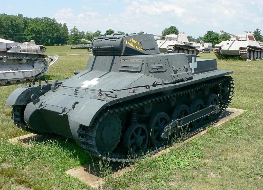 Panzerkampfwagen I conservado en el United States Army Ordnance Museum