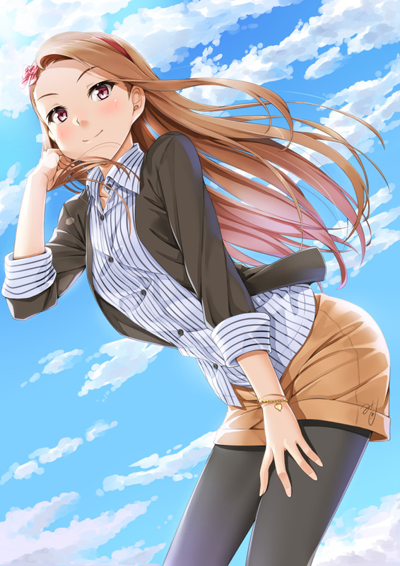 minase_iori_idolmaster_and_idolmaster_classic_drawn_by_miri_ag