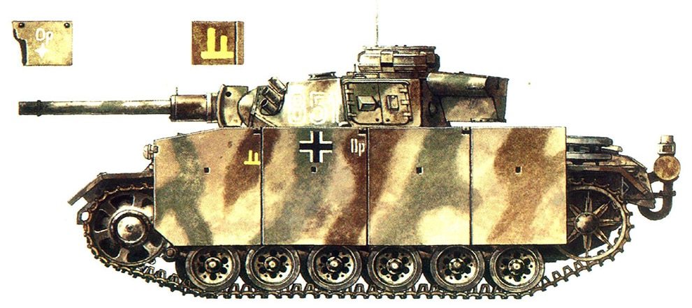 Panzerkampfwagen III F1 SdKfz 142 3, 6ª División Panzer, Kursk, Unión Soviética, 1943