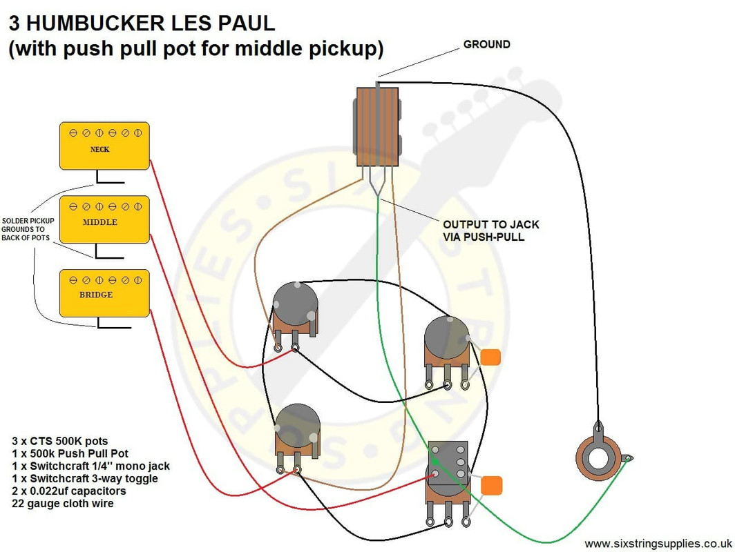 Wiring Diagram Coil Tap Humbucker