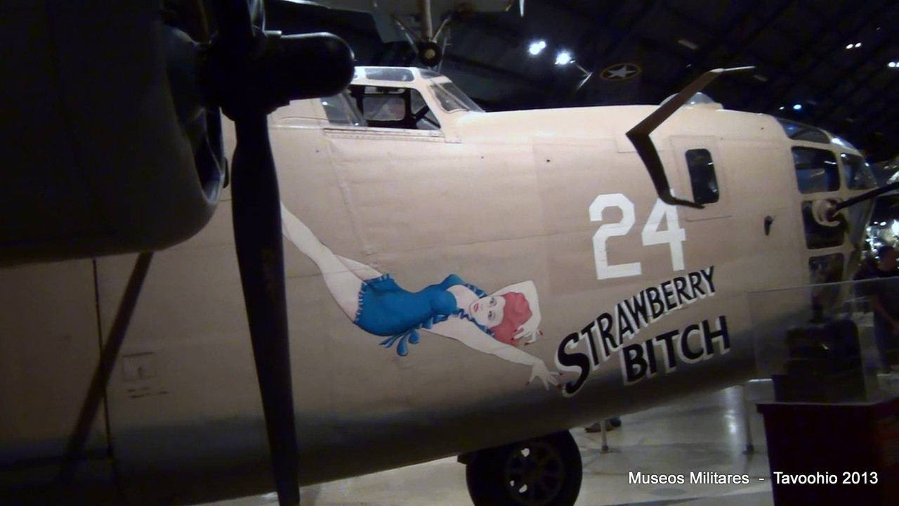 Consolidated B-24D Liberator - 42-72843 Strawberry Bitch - USAF Museum