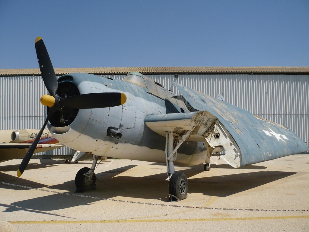 Grumman TBM-3E Avenger nº de Serie 69355 conservado en el Israeli Air Force Museum en Israel
