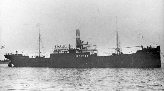 Buque Mercante Noruego SS Britta