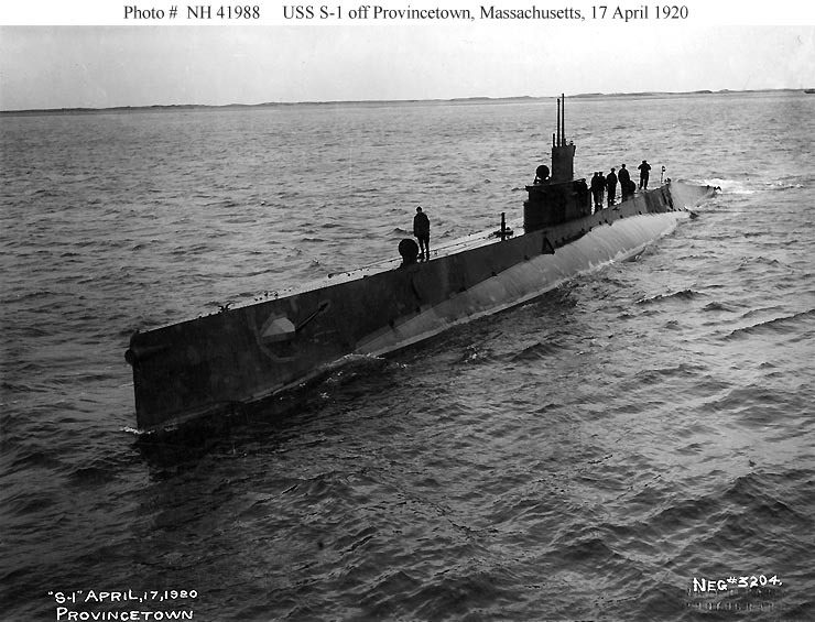 Submarino Americano USS S-1
