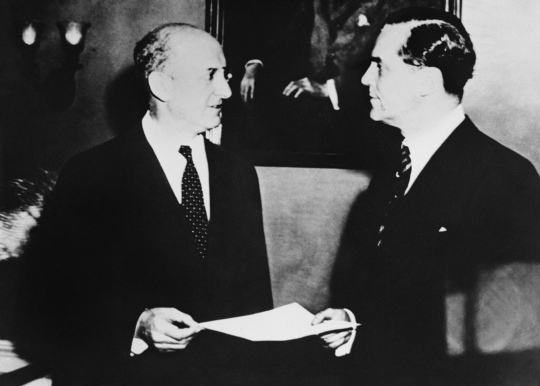 Henry Morgenthau y Hjalmar Procopé