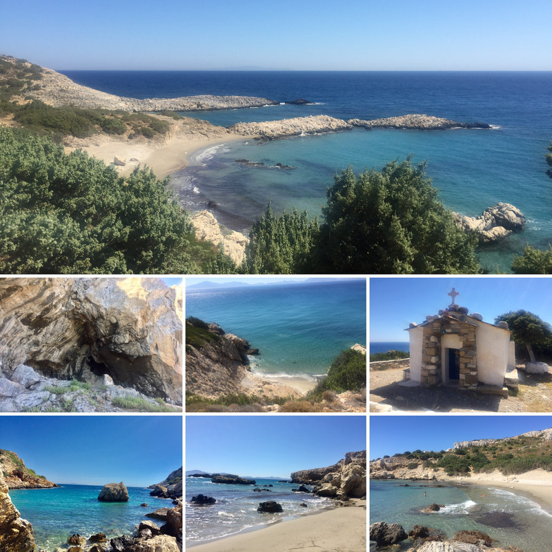 Descubriendo el sur de Ikaria: templos y cuevas junto al mar - Azuleando la vida: Patmos, Lipsi e Ikaria (1)