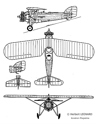 Perfil del Morane-Saulnier MS.230