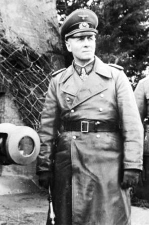 Erwin Rommel en el Muro Atlántico