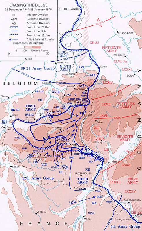 El contraataque aliado, 26 de diciembre al 25 de enero
