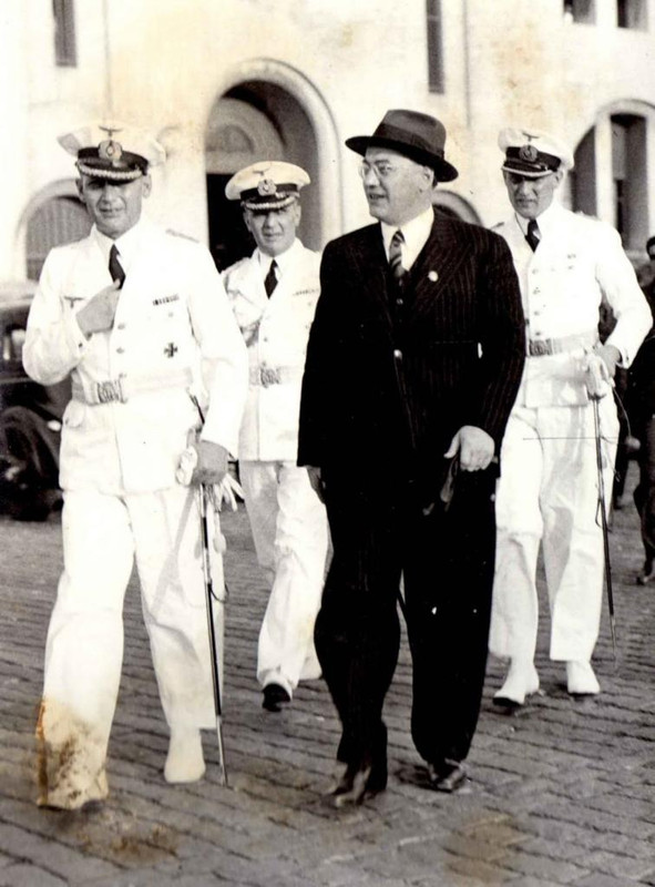 Capitan Langsdorff en Montevideo