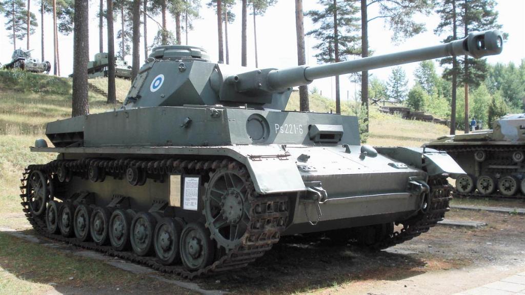 PzKpfw IV Ausf. J, Ps. 221-6  conservado en el Finnish Armour Museum, Parola, Finlandia