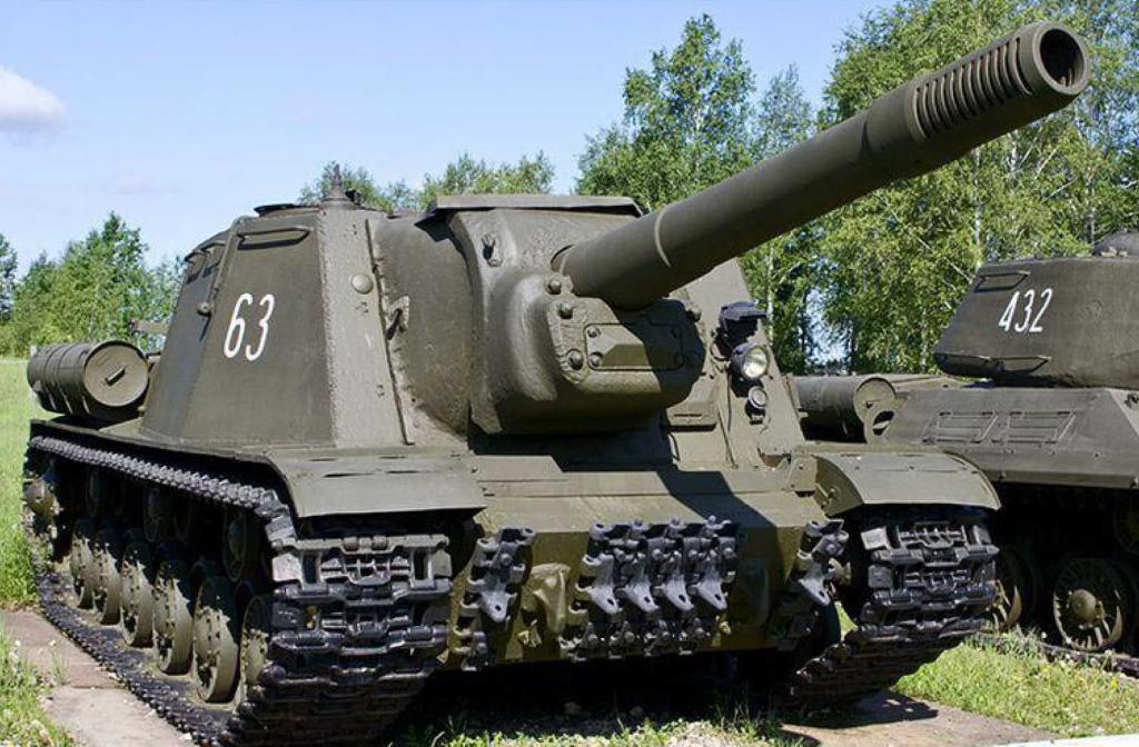 ISU-152 conservado en el Kubinka Tank Museum, Rusia