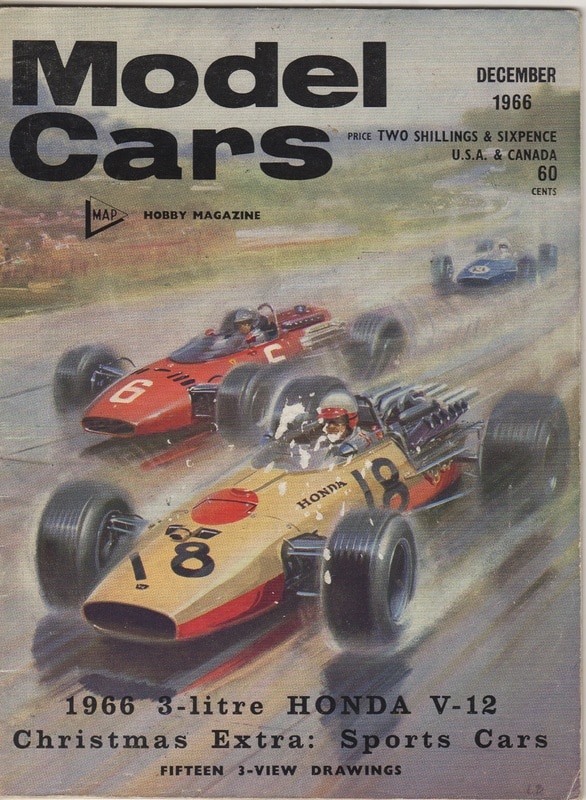 Model Cars - December 1966 - Vintage History in Magazines - SlotForum