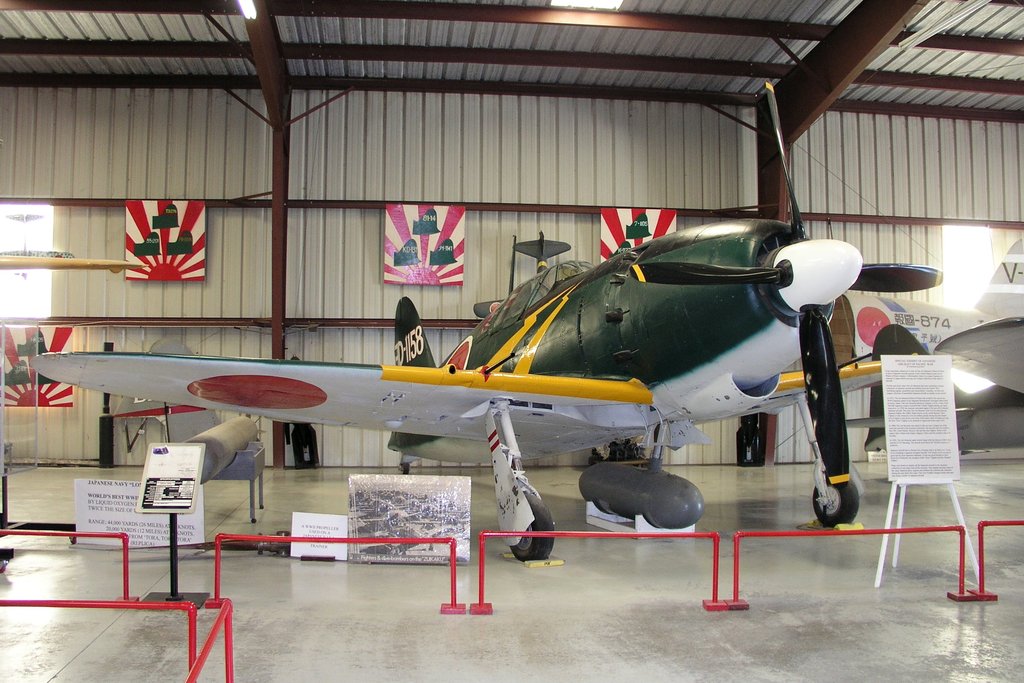 Mitsubishi J2M3 Raiden. Planes of Fame Air Museum